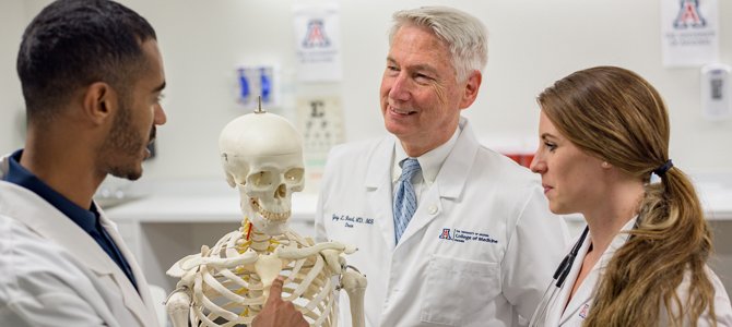 Dr. Guy Reed, Dean of the College of Medicine Phoenix