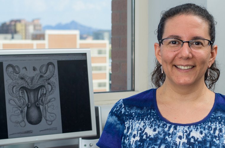 Rebecca Fisher, PhD, in Her Lab Rebecca Fisher, PhD, in Her Lab