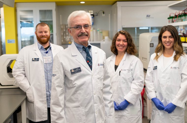 Christopher Glembotski, PhD, and His Team in the Translational Cardiovascular Research Center Christopher Glembotski, PhD, and His Team in the Translational Cardiovascular Research Center