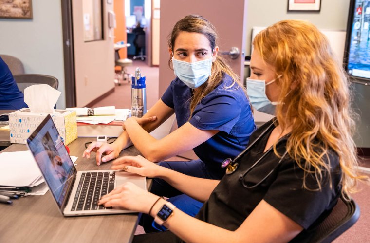 Amaris Tapia, Class of 2023, working as part of the Rural Health Longitudinal Integrated Clerkship in Payson, AZ Amaris Tapia, Class of 2023, working as part of the Rural Health Longitudinal Integrated Clerkship in Payson, AZ