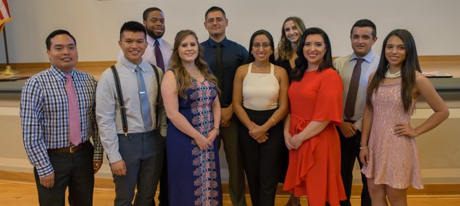 group photo of Pathway Scholar students