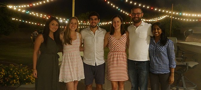Medicine-Pediatrics Residents Enjoying Time Off